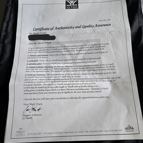 Le Vian Aquamarine, Saphire & Diamond ring - Picture 8 of 13